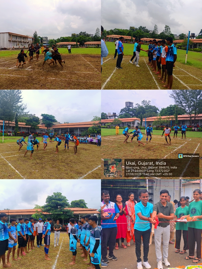 DISTRICT LEVEL KABADDI AT.EMRS UKAI 2025-26